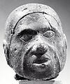 Head from a Figure, Marble, Mississippian
