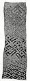 Double Panel, Raffia palm fiber, Kuba peoples