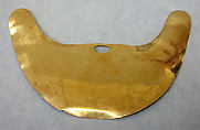 Nose Ornament, Gold, Moche