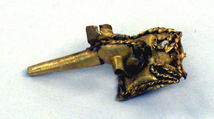 Bird ornament, Frías artist(s), Gold, Moche (?)
