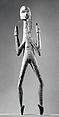 Figure, Wood, paint, fiber, seeds, Asmat people