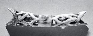 Nose Ornament (Maka [?]), Pig bone, Asmat people