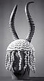 Headdress, Moba or Konkomba artist, Gourd, horn, string, cowrie shells, Moba or Konkomba peoples