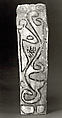 Painting from a Ceremonial House Ceiling, Sago palm petiole, paint, Yinibu people