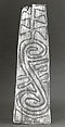 Painting from a Ceremonial House Ceiling, Sago palm petiole, paint, Yinibu people
