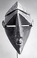 Mfondo (mask), Lwalwa artist, Wood, pigment, Lwalwa (or Lwalu) peoples