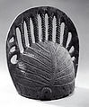 Headdress (Egungun), Wood, pigment, nails, Yoruba peoples