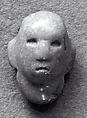 Head Pendant, Jade (?), Michoacan (?)