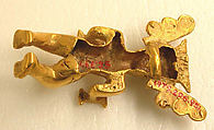 Figure Pendant, Gold alloy, Central Caribbean or Greater Chiriquí