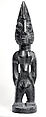 Twin Figure: Male (Ibeji), Wood, camwood powder, Yoruba peoples