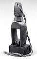 Heddle Pulley, Wood, Senufo peoples, Jimini group