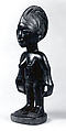 Twin Figure: Female (Ibeji), Wood, beads, Yoruba peoples