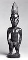 Twin Figure: Male (Ibeji), Yoruba artist, Wood, camwood powder, Yoruba peoples