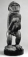 Monkey Figure for Mbra, Wood, Baule peoples