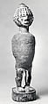 Figure, Wood, sacrificial materials, pigment, Akan peoples