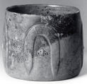Cylinder Vessel, Ceramic, Colima