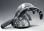 Headdress: Ram (Wan-Pesego), Wood, pigment, Mossi peoples
