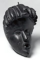 Mask, Wood, iron, nails, Bassa peoples