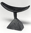 Headrest, Wood, Democratic Republic of Congo