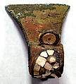 Copper Axe with Shells, Copper, shell, Vicús