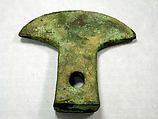 Axe Head, Copper (cast), bronze (?), Ecuador