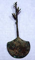 Copper Ornament with Corn Stalk Top, Copper, Peruvian