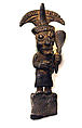 Copper Tumi Fragment with Figure, Copper (cast), Chimú (?)