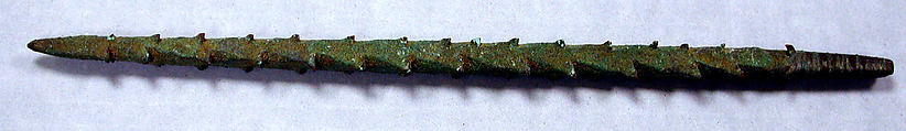 Barbed Point, Copper, Vicús