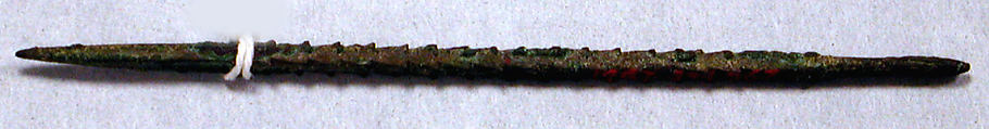 Barbed Copper Point, Copper, Vicús