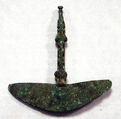 Copper Tumi with Figure, Copper, Inca