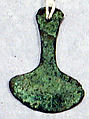 Copper Tumi Pendant, Copper (hammered), Peruvian