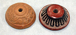Spindle Whorl, Ceramic, Mexican
