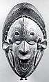 Mask (Okoroshi Oma), Wood, pigment, iron, Igbo peoples