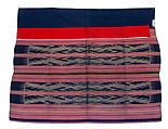 Skirt, Cotton, bast fiber, silk, Kenyah or Kayan peoples