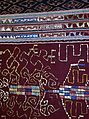 Woman's Skirt, Cotton, metal wrapped thread, Timor