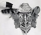 Mask (Hudoq), Wood, paint, fiber, feathers, Kenyah or Kayan peoples