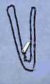 Necklace, Silver, Fon peoples