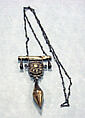 Necklace: Pendant, Silver, Fon peoples