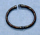 Bracelet, Copper, silver, zinc, Fon peoples