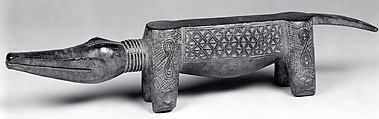 Friction Oracle: Crocodile (Itoom), Wood, Kuba peoples
