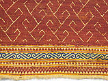 Ceremonial Textile (Tampan), Cotton, silk, Lampung