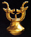 Deer-Head Bell, Gold, Chiriqui