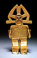 Figure Pendant, Gold, Tolima