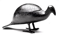 Lidded Bird Vessel, Ìgùn Ẹ́rọ̀nwwọ̀n (brass-casting guild) artists (?), Brass, Edo peoples