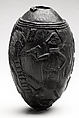 Vessel, Omada (sword bearer and wood carver) association member(s), Coconut shell, Edo peoples