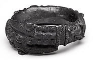 Bracelet with Crocodile and Leopard Heads, Ìgùn Ẹ́rọ̀nwwọ̀n (brass-casting guild) artists, Brass, Edo peoples
