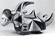 Headdress: Spirit Elephant (Ogbodo Enyi), Wood, Igbo peoples