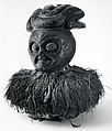 Head Crest, Wood, fiber, Bamum kingdom
