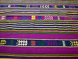 Man's Mantle (Lamba), Cotton, silk, Merina peoples