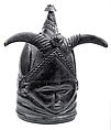 Sande Helmet Mask (?), Wood, metal, Mende peoples